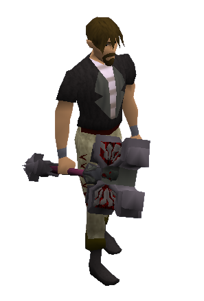 Slayer Master Hammer (i) Equipped.png